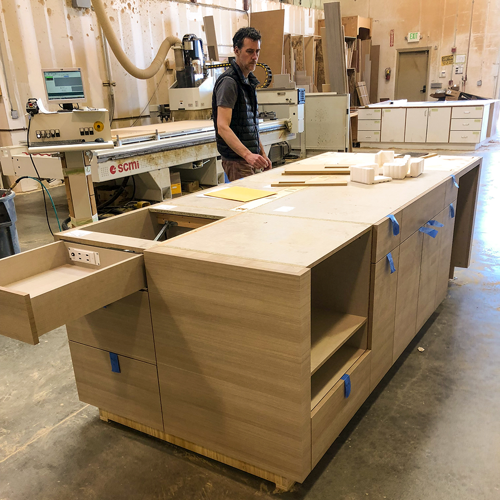 The Cabinet Shop's CNC machine